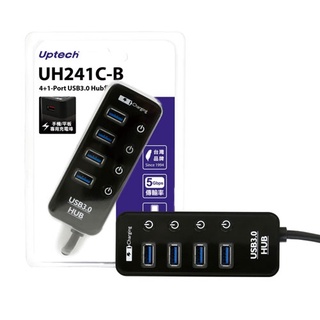 Uptech UH241C-B 4+1-Port USB3.0 Hub 集線器