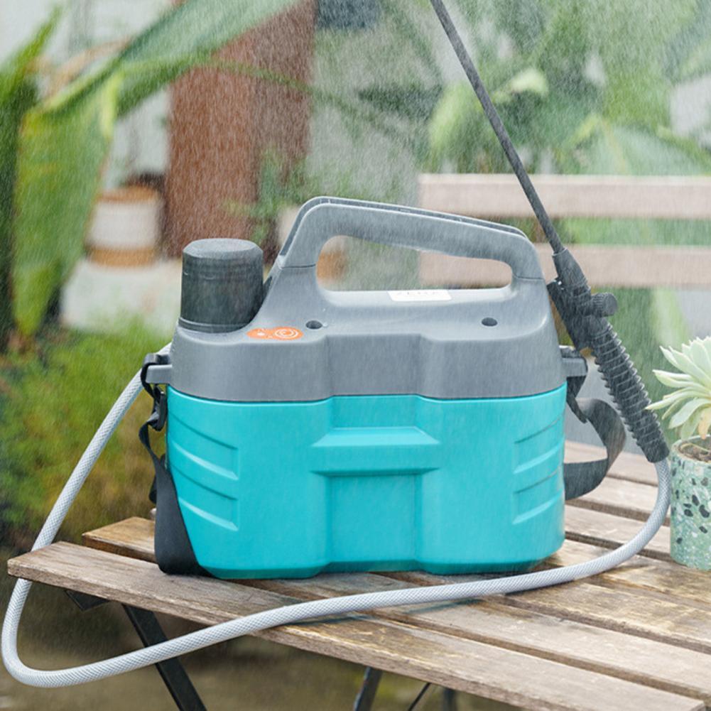 5l/8l 電動噴水器實用流量可調花灑可充電植物噴霧器庭院花園用品