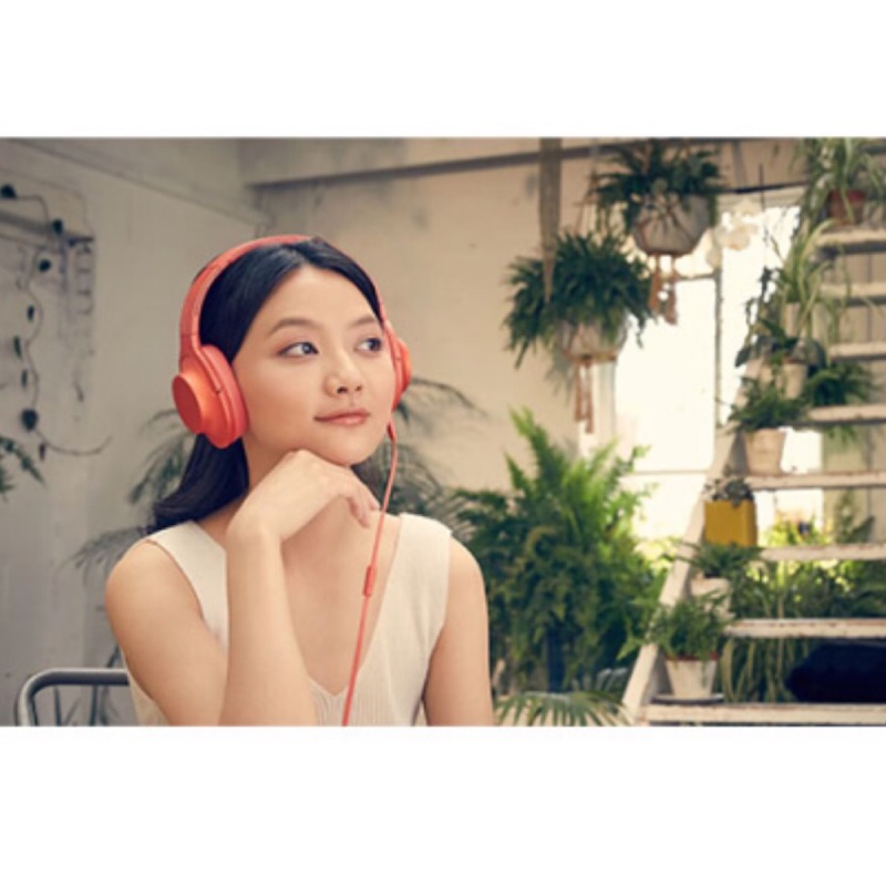 [全新] Sony h.ear on 2 幕光紅耳罩式耳機 MDR-H600A/R