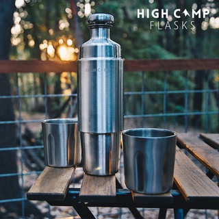 High Camp Flasks 1124 Firelight 750 Flask 酒瓶組 銀色
