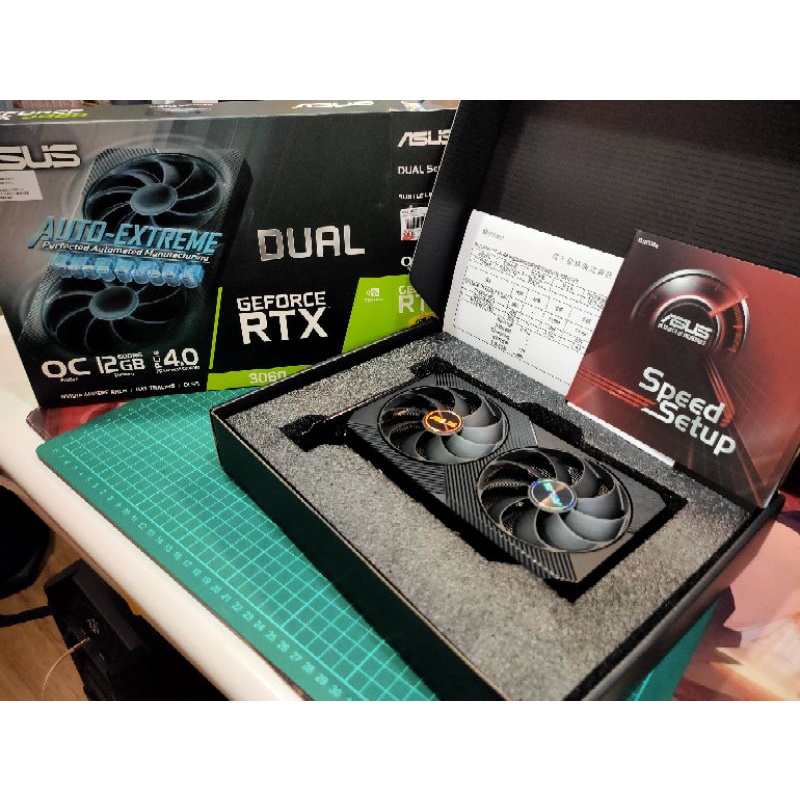 ✴️ASUS Dual RTX 3060 12G V2 OC Edition 近全新  3060顯卡 RTX3060