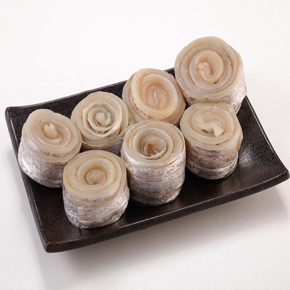 【華得水產】特大無刺白帶魚捲(500g/ 包/約8-16卷)