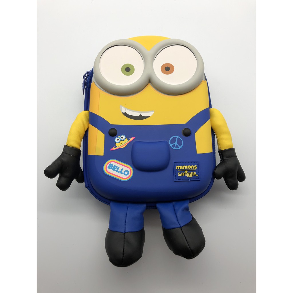 新加坡代購 Smiggle 小小兵minions 系列商品 立體造型後背包 造型鉛筆盒 錢包 保溫午餐袋 預購 蝦皮購物