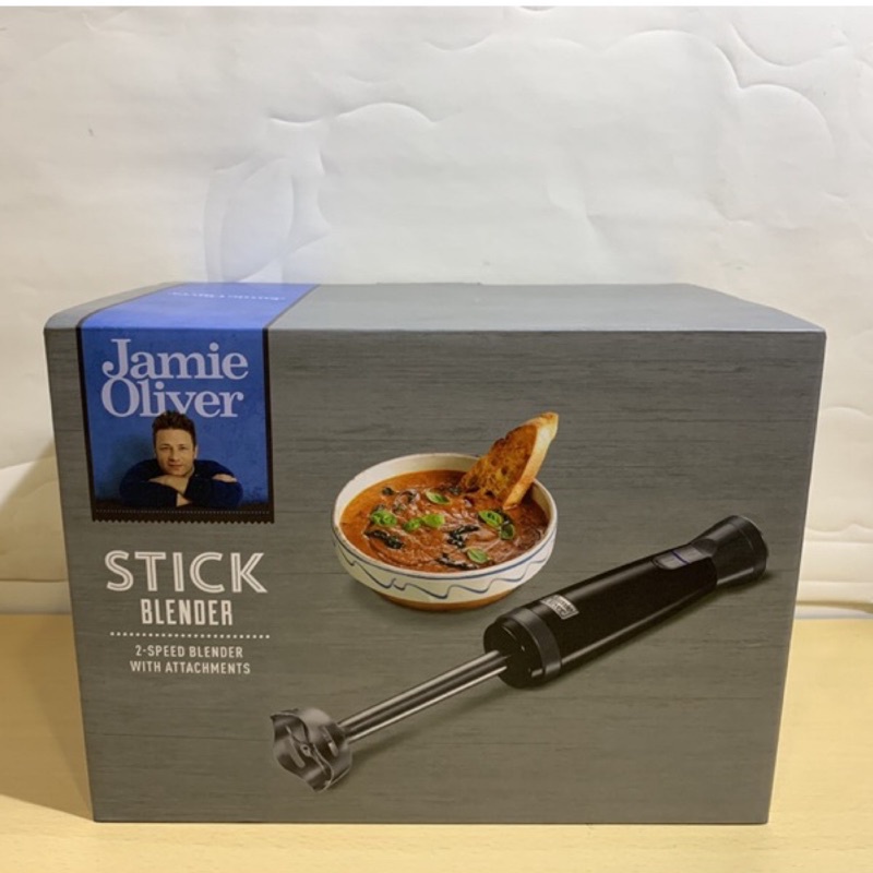 (全新)Jamie Oliver Stick Blender 電動調理攪拌棒三件組