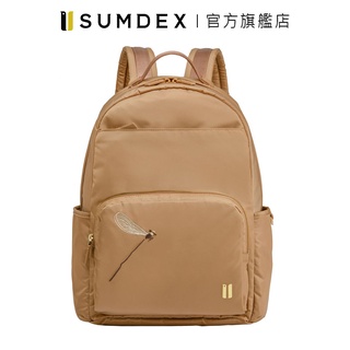 Sumdex｜經典輕商務後背包(蜻蜓版) NON-783TN-DT 褐色 官方旗艦店