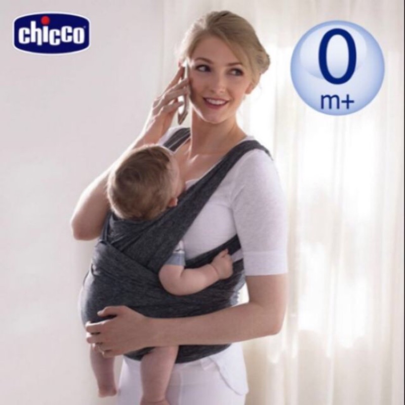 chicco-Boppy 環抱式透氣嬰兒背巾（加贈能恩水解1）