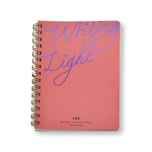 日本LiFE N Lighting Light 線圈筆記本/ A6/ 紅   eslite誠品