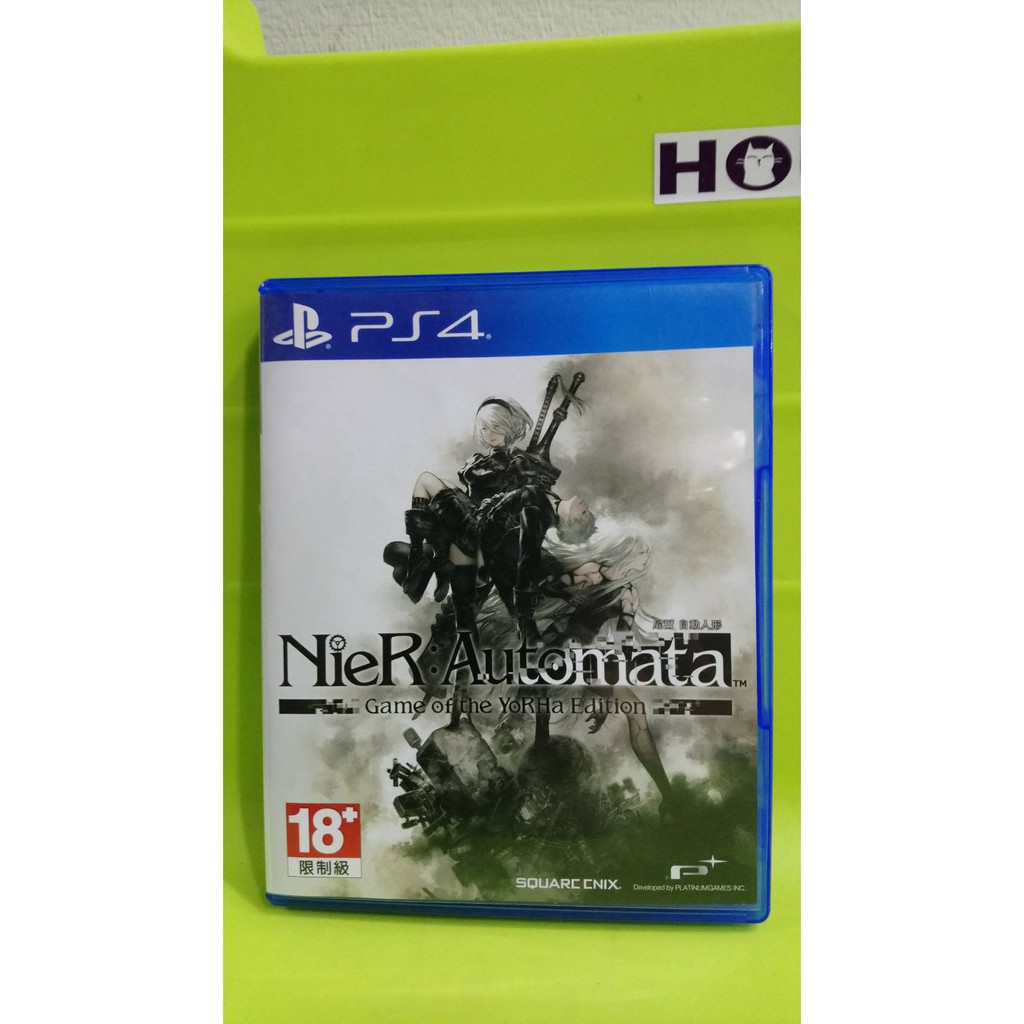 Ps4 尼爾自動人形年度版中文版 亞版中文介面 角色扮演 中古良品 蝦皮購物