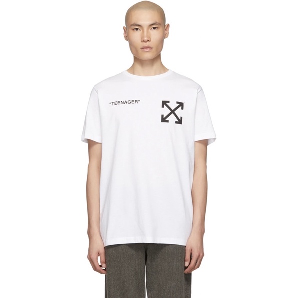 Off White teenager tee xs號