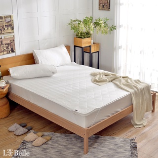 La Belle 平面式 保潔墊 防潑水 單/雙/加/特 簡約純白 格蕾寢飾