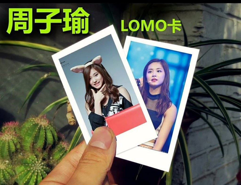 【現貨呀👏】 TWICE《周子瑜個人lomo卡》日韓港台明星周邊LOMO小卡  100張 悠遊卡大小 張張不一樣