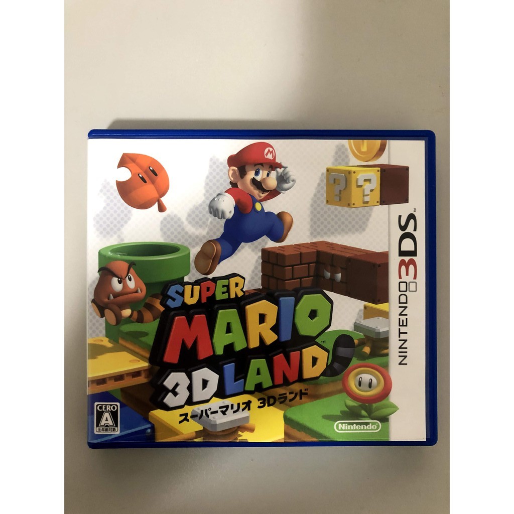 「二手」3DS 日版 Super Mario 3D Land 超級瑪莉歐3D樂園