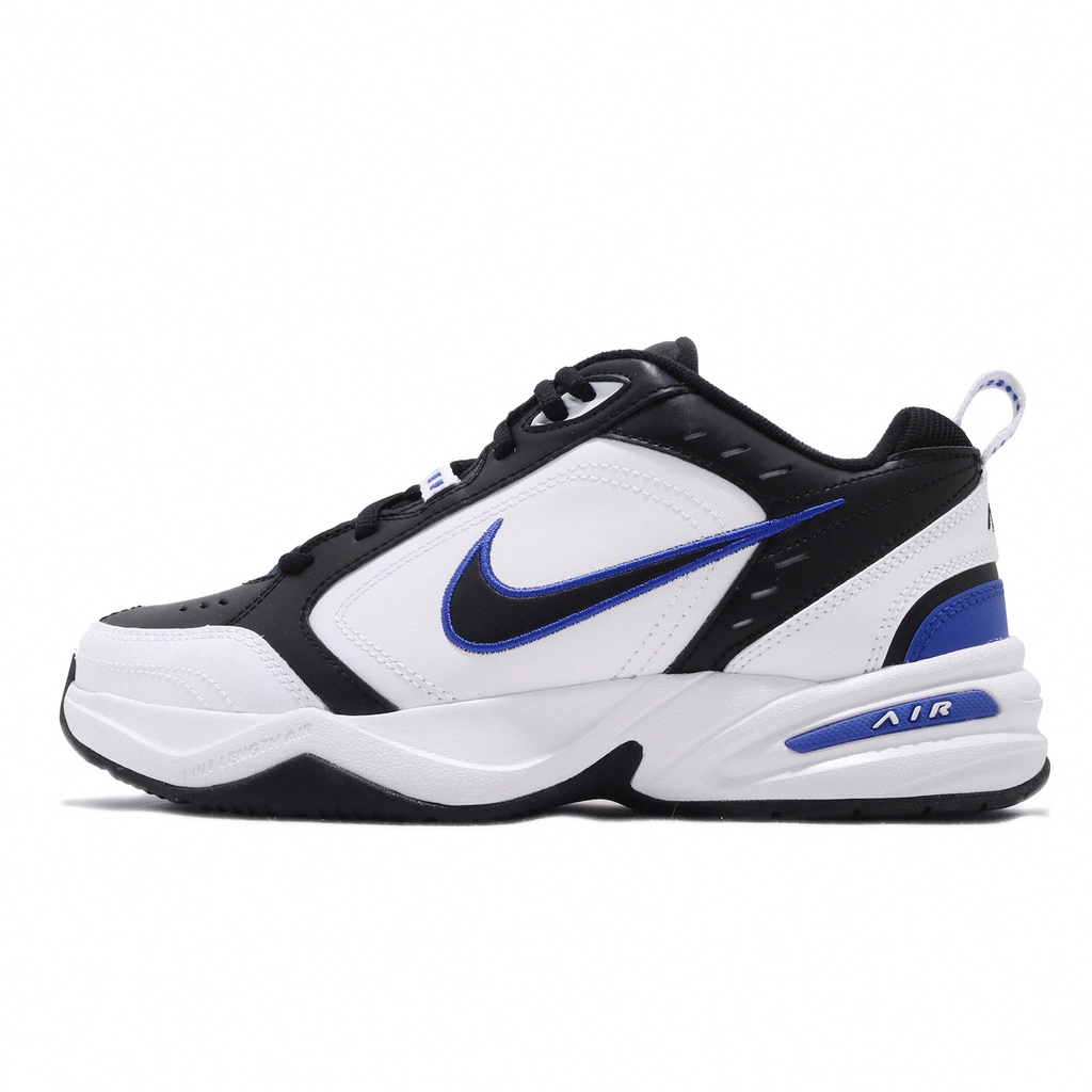 Nike 休閒鞋 Air Monarch IV 黑 白 藍 男鞋 女鞋 運動鞋 老爹鞋 415445-002 【ACS】