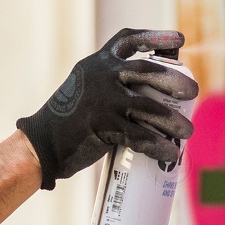 MTN西班牙蒙大拿 PRO噴漆用 黑色布質手套 兩隻入 單組『ART小舖』 #6