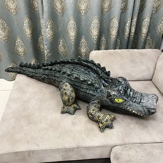 【台灣賣家台灣現貨】鱷魚抱枕 鱷魚娃娃 模擬鱷魚 鱷魚玩偶 鱷魚 抱枕 娃娃 玩偶 擬真抱枕 模擬抱枕 交換禮物 模擬娃