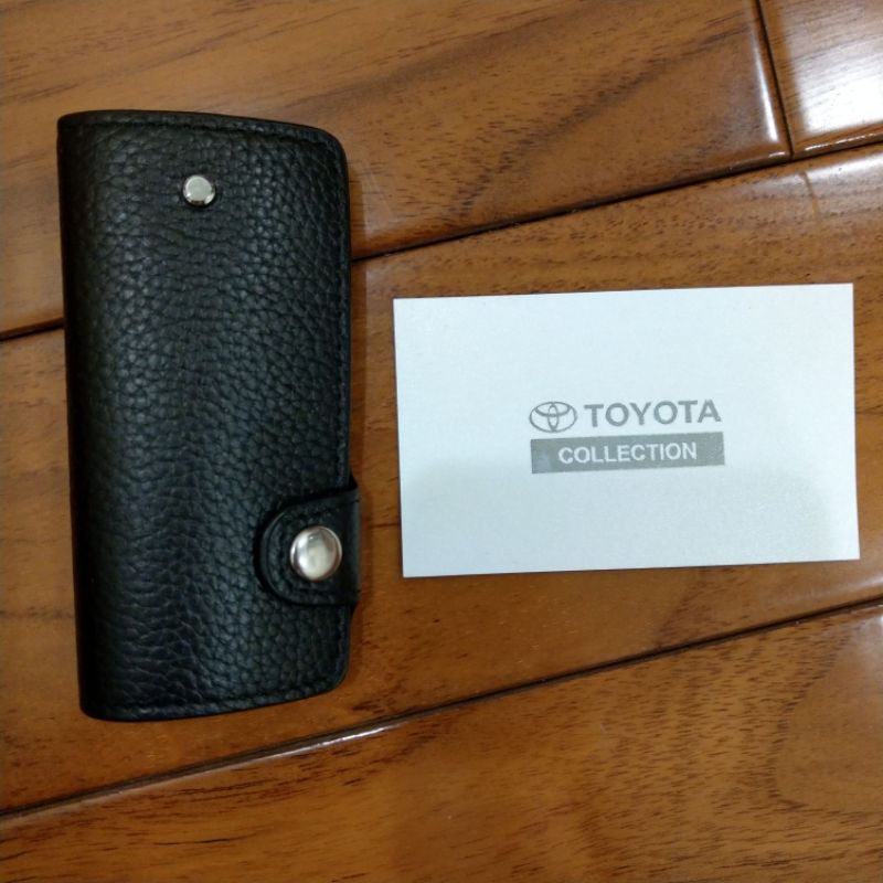 全新 TOYOTA 豐田 真皮原廠汽車車鑰匙包 原廠鑰匙包 真皮鑰匙包