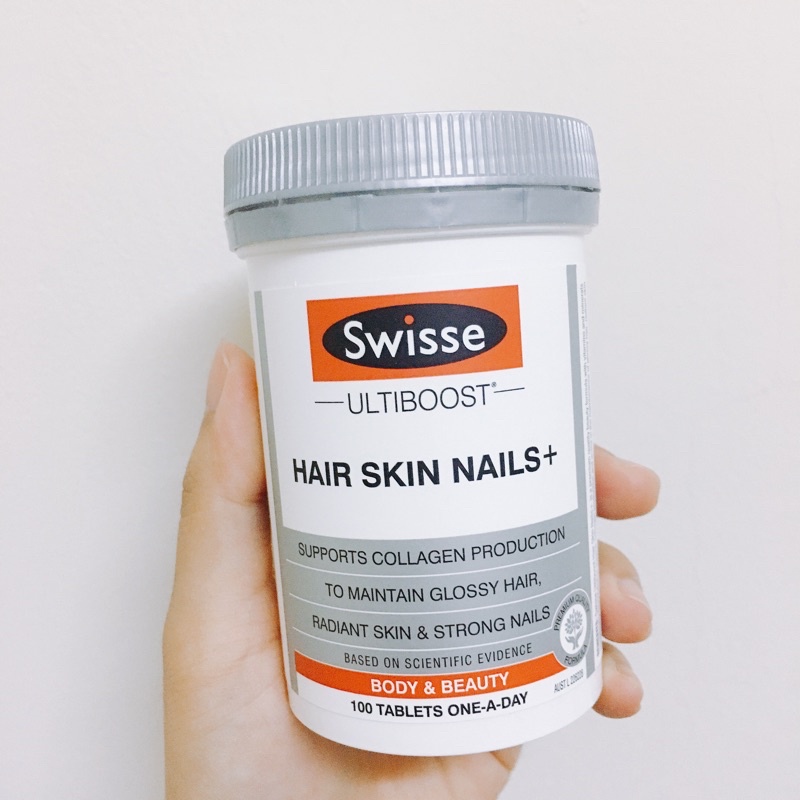 現貨-Haomai澳洲代購Swisse膠原蛋白片100粒促進頭髮皮膚指甲健康