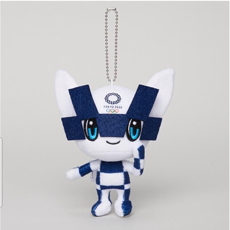 日版 正版 2020年東京奧運 東奧 未來永遠郎SS 吉祥物 吊飾 掛飾 14cm (奧運商店 相關