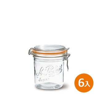 【現貨】法國 Le Parfait 玻璃密封罐 新穎系列 750ml 單箱6入 收納罐 玻璃罐 密封罐 玻璃罐