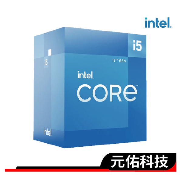Intel I5-12500 CPU處理器 6核12緒 1700腳位 含內顯 中央處里器