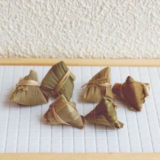 【現貨+預購】6分12分擬真袖珍食玩 迷你粽子 端午節必備 OB11小布BJD娃用 娃娃屋傢俱場景擺設