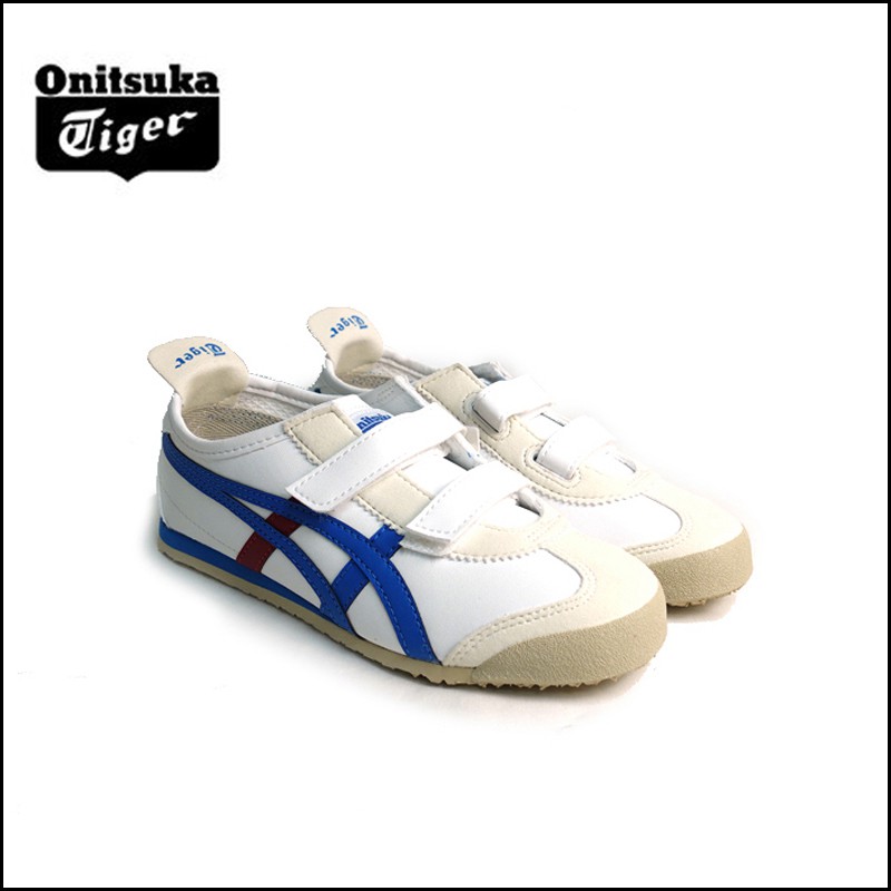 【Onitsuka Tiger】 MEXICO 66 BAJA PS童鞋 /經典白 C4D5Y-0143 A968