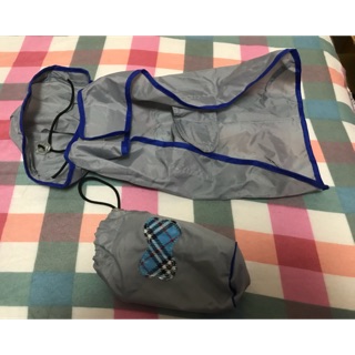 PETTRY 寵物可黏式風衣雨衣 輕巧附收納袋