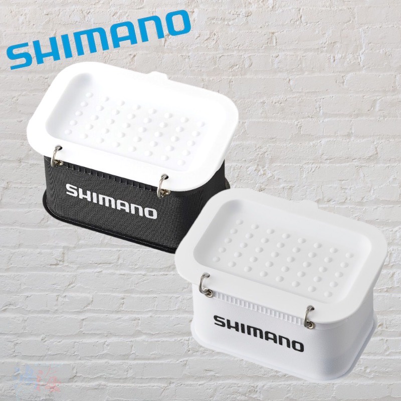 中壢鴻海釣具《SHIMANO》22 BK-1B2V 南極蝦盒 餌盒