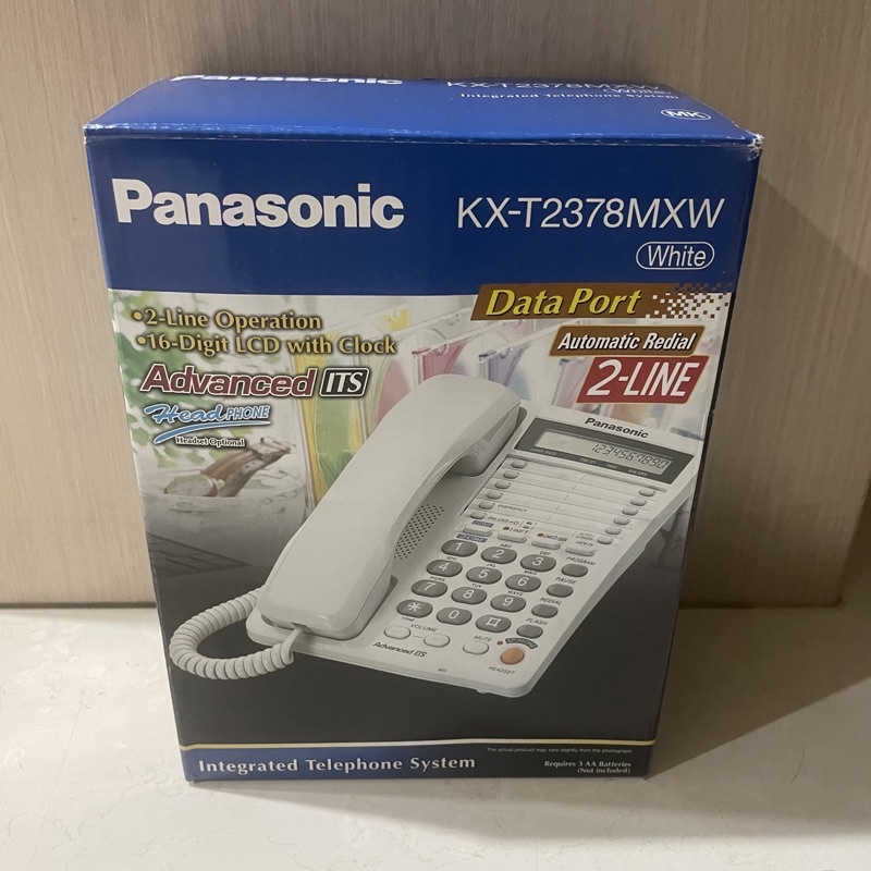 國際牌Panasonic 有線電話KX-T2378MXW