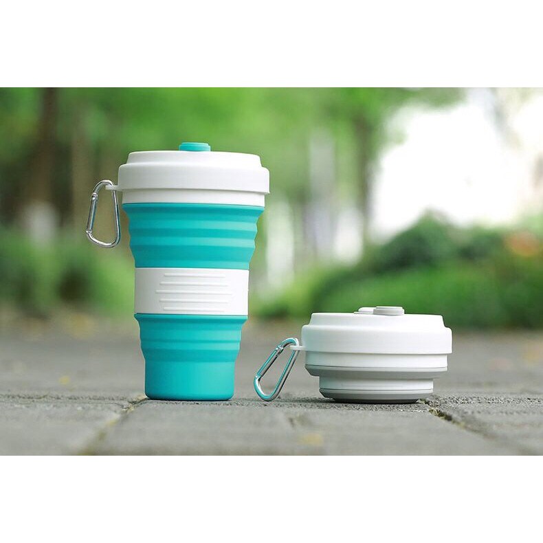 330ml折疊隨行杯伸縮矽膠杯折疊環保杯矽膠環保杯輕便環保杯送矽膠吸管露營用品野餐隨行杯 蝦皮購物