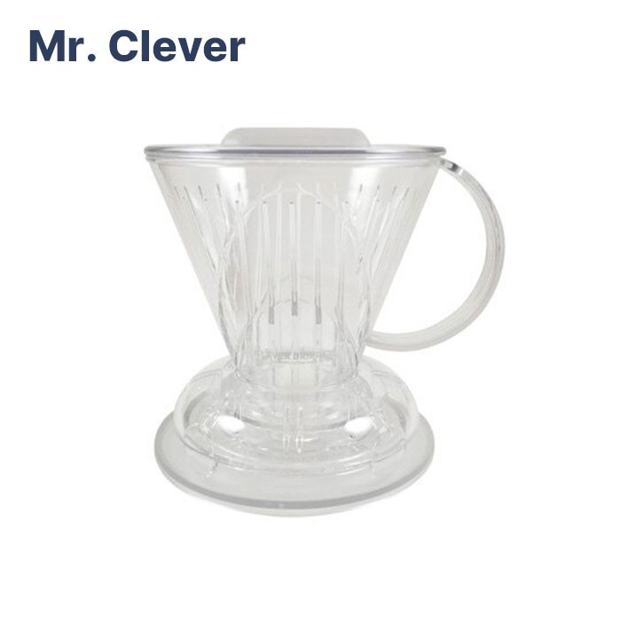 Mr. Clever 聰明濾杯 時尚套裝組 300ml (透明)