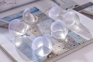 【小七】防撞球 嬰兒安全防撞角防撞保護套 寶寶防撞桌角 透明防撞球4個 20元