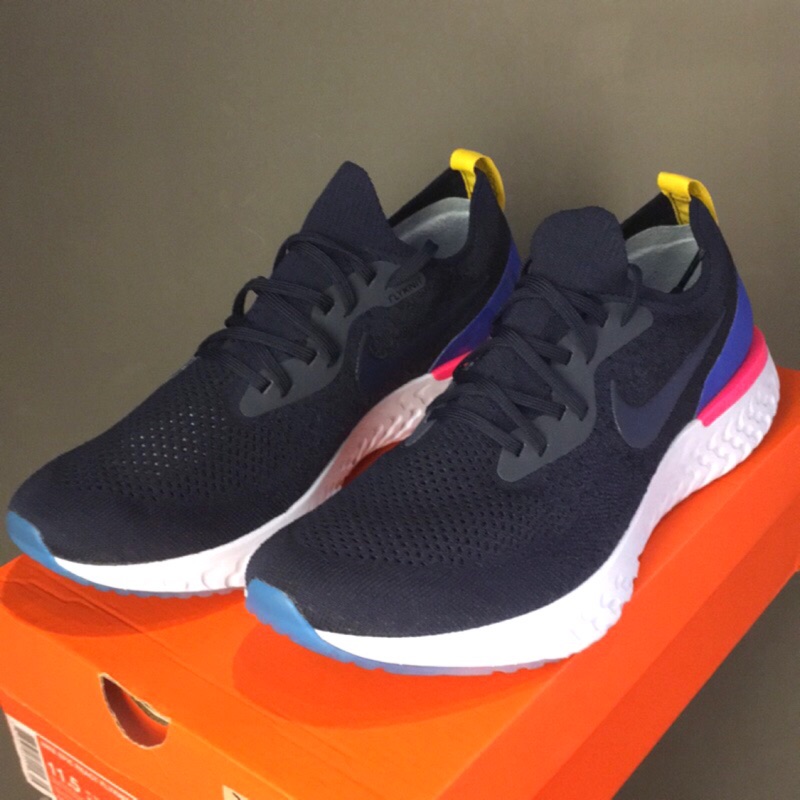 Nike Epic React Flyknit 深藍 US11.5 AQ0067-400