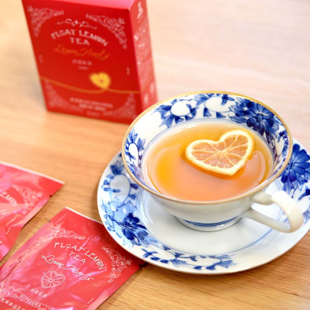 【日本光浦釀造】瀨戶內心型檸檬紅茶茶包組（3包入）