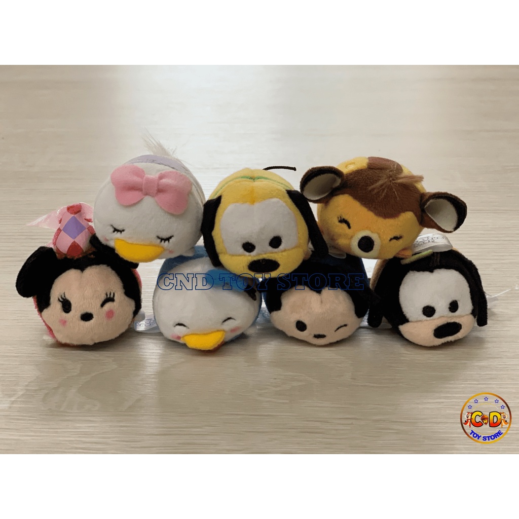 現貨 全新正版 日本迪士尼 迷你TSUM TSUM 米奇米妮 唐老鴨黛西 高飛布魯托 小鹿 娃娃 螢幕擦