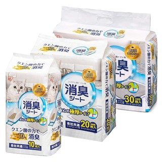 【日本IRIS】貓廁專用檸檬酸除臭尿布10入/20入30入(IR-TIH)