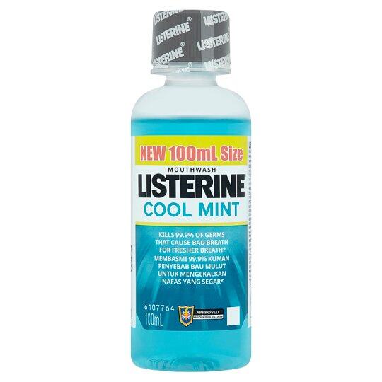 李斯德霖漱口水 LISTERINE	SU10001	Cool Mint Biru	100ml