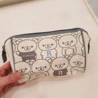 全新正版現貨拉拉熊化妝包收納包懶懶熊rilakkuma