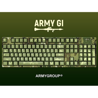 【改裝軍團】[SN19368] ARMYGROUP 中文版 ARMY GI 121keys PBT 支援108keys
