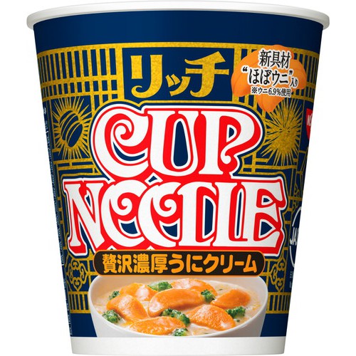 日清 奶油海膽泡麵 泡麵 奢華濃厚 預購 一箱12入 Nissin