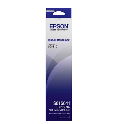 EPSON 原廠黑色色帶 S015641 (適用LQ-310)