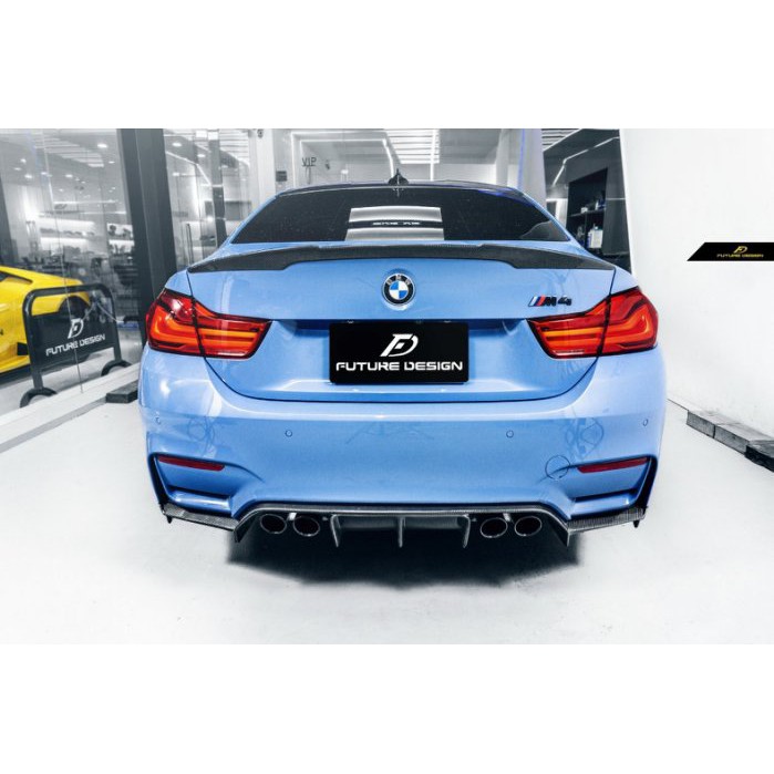 【Future_Design】BMW F82 M4專用 Performance 1:1 鋼模 熱壓 尾翼 現貨