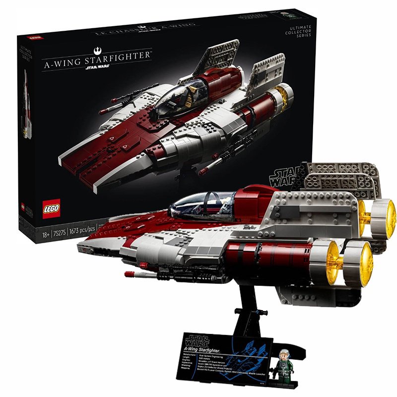 【正品保證】現貨 LEGO樂高75275星戰UCS系列 A翼戰鬥機 男女孩積木玩具收藏禮物