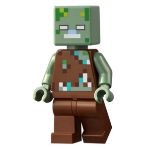 玩樂趣 LEGO樂高 21178 Drowned Zombie 全新人偶 min088