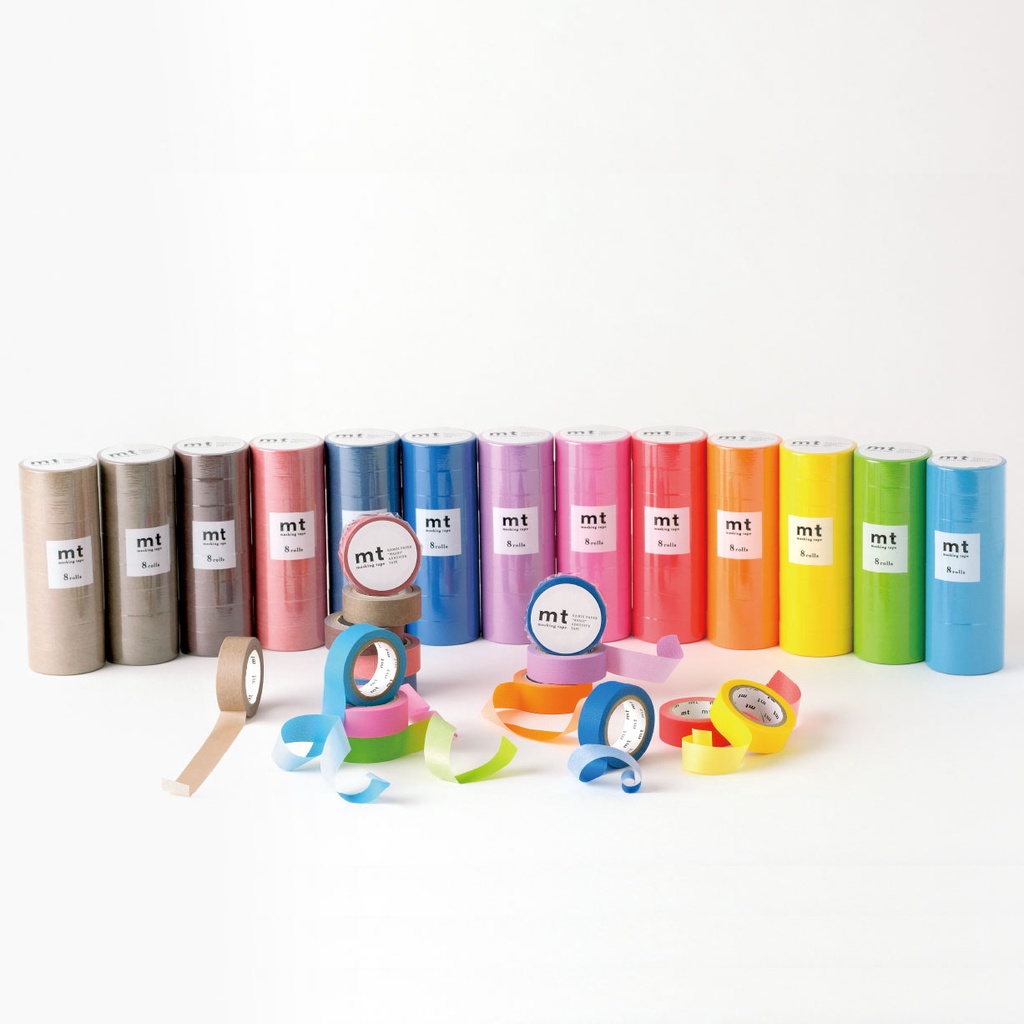 【莫莫日貨】全新 日本進口 mt 2022SS 素色 無地 啞光 消光色系列 和紙膠帶 紙膠帶 (全13色)