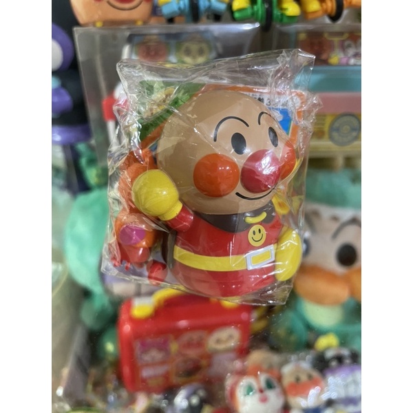 全新正版Anpanman 麵包超人紅精靈小病毒 圖案 發條玩具小車