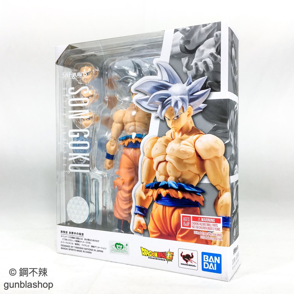 萬代shf 孫悟空自在極意功無我境界七龍珠超 銀髮悟空負傷細節鋼不辣商舖 蝦皮購物