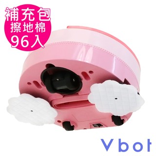 Vbot 掃地機動感乾濕兩用擦地棉(96入) <i6蛋糕機專用> 掃地機器人
