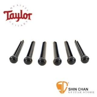 小新樂器館 | Taylor 標準款民謠吉他弦釘 黑色 型號: TLOP-7252【Taylor吉他原廠/Bridge