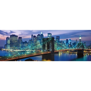 Clementoni 紐約布魯克林大橋 (橫幅) 1000片 拼圖總動員 義大利進口